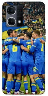 Чехол на Oppo Reno 7 4G Сборная Украины v3 фото 1 из 1