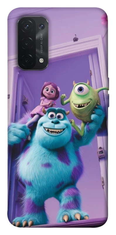 Чохол на Oppo A54 5G / A74 5G Monsters friends фото 1 з 1