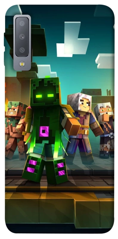 Чохол на Samsung A750 Galaxy A7 (2018) Minecraft dungeon фото 1 з 1