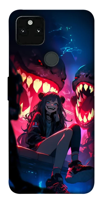 Чехол на Google Pixel 5A Anime girl фото 1 из 1