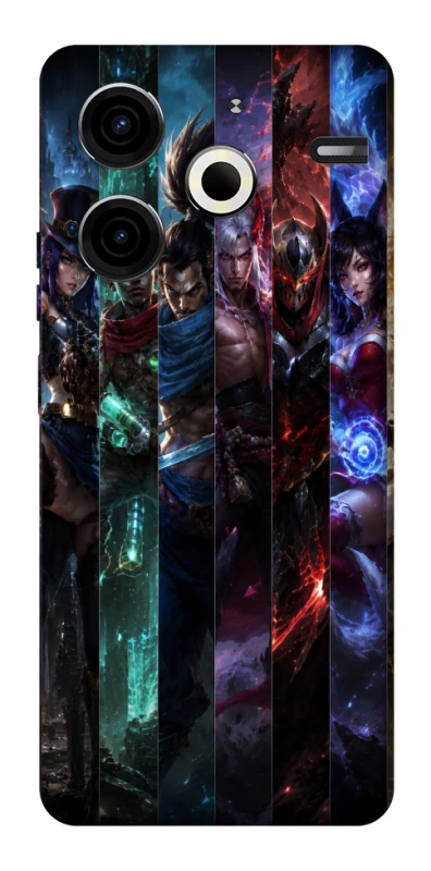 Чохол на TECNO Pova 6 Neo (LI6) League of Legends ver.2 фото 1 з 1