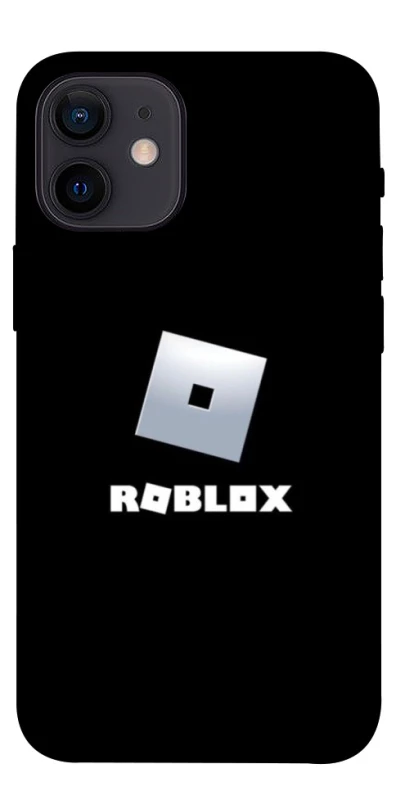 Чехол на Apple iPhone 12 mini (5.4") Roblox logo black фото 1 из 1