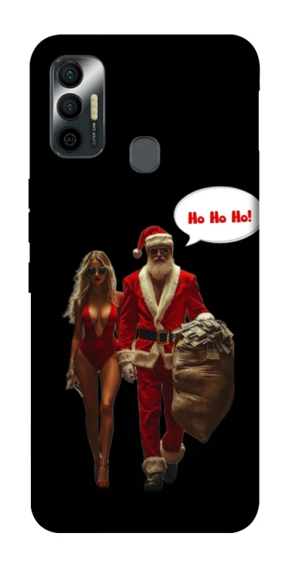 Чехол на TECNO Spark 7 Bad Santa фото 1 из 1