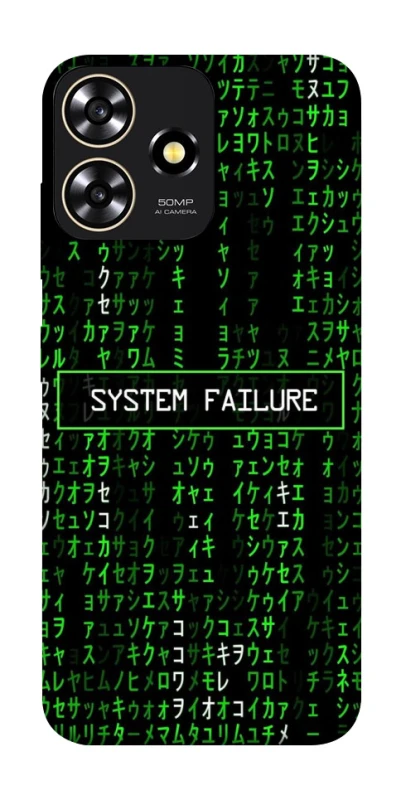 Чохол на ZTE Blade A73 4G Matrix system failure фото 1 з 1