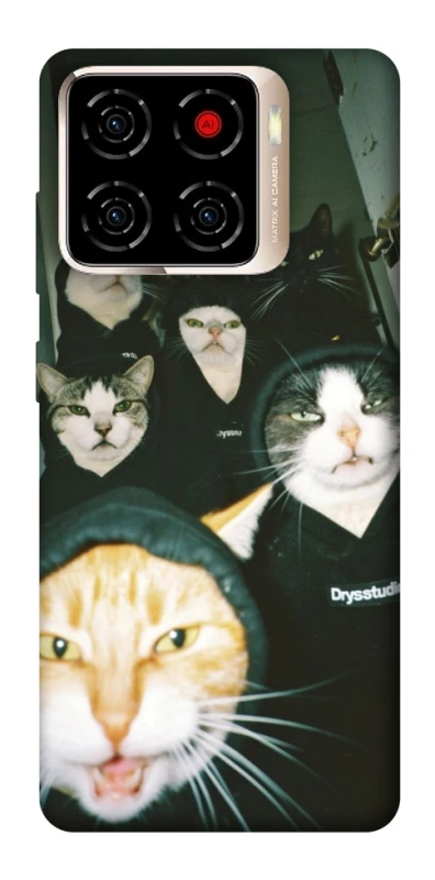 Чохол на ZTE Blade A56 Сatsss фото 1 з 1