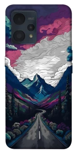 Чехол на Realme 9 4G / 9 Pro+ Нарисованные горы фото 1 из 1