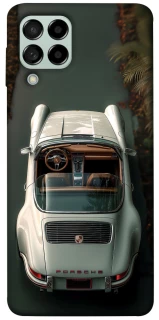 Чехол на Samsung Galaxy M53 5G White porsche фото 1 из 1
