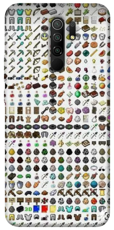Чохол на Xiaomi Redmi 9 Minecraft v2 фото 1 з 1