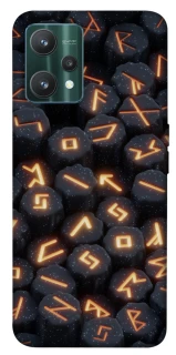 Чехол на Realme 9 Pro Огненые руны фото 1 из 1