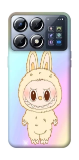 Чехол на Xiaomi POCO X8 Pro Fluffy Rainbow Labubu фото 1 из 1