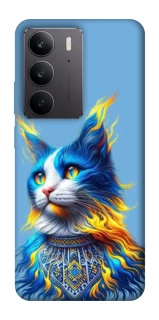 Чехол на Realme C75 Кот патриот фото 1 из 1