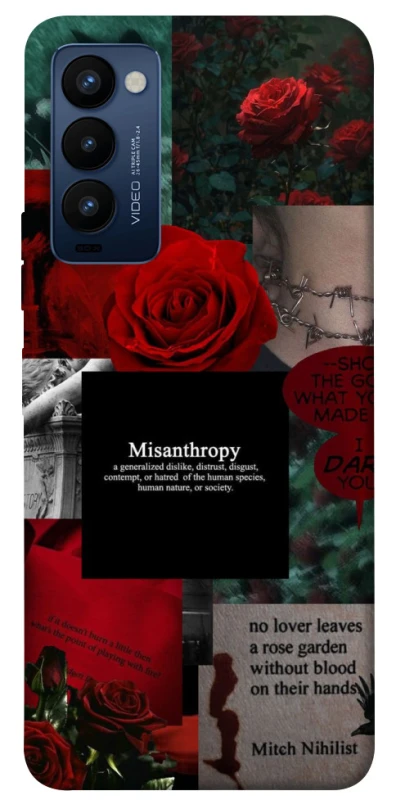 Чехол на TECNO Camon 18 Misanthropy фото 1 из 1