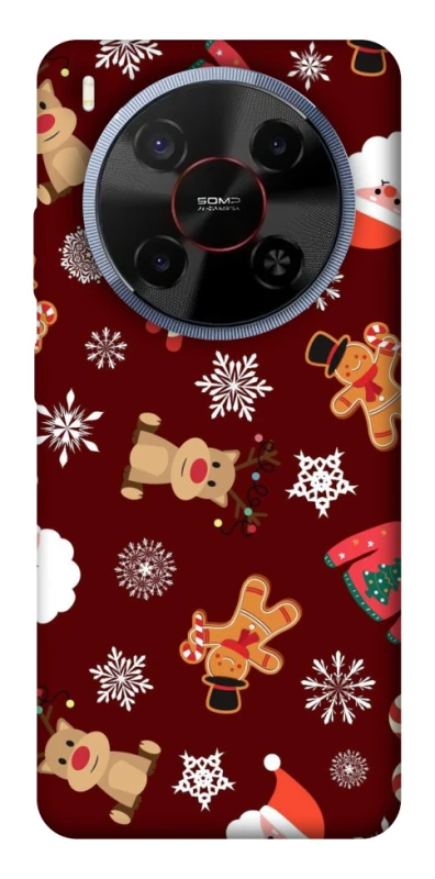 Чехол на ZTE Blade V70 Max Новогодний v6 фото 1 из 1