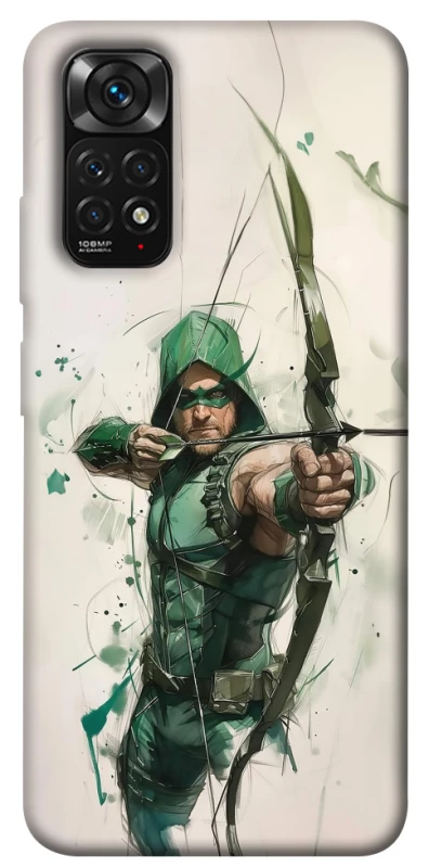 Чехол на Xiaomi Redmi Note 11 (Global) / Note 11S Green Arrow фото 1 из 1