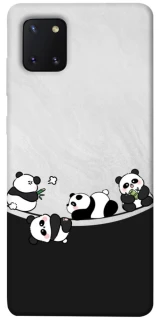 Чохол на Samsung Galaxy Note 10 Lite (A81) Four pandas фото 1 з 1