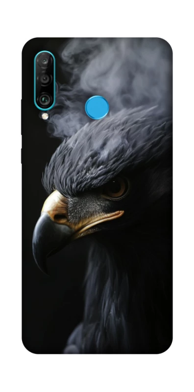 Чехол на Huawei P30 lite black eagle фото 1 из 1