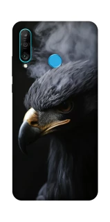 Чехол на Huawei P30 lite black eagle фото 1 из 1