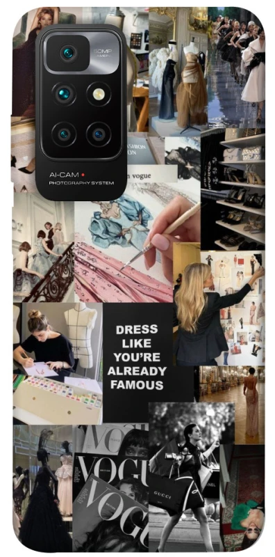 Чохол на Xiaomi Redmi 10 Fashion collage ver.11 фото 1 з 1