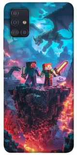 Чохол на Samsung Galaxy A51 Minecraft v3 фото 1 з 1