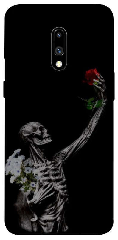 Чохол на OnePlus 7 Skeleton vs Rose фото 1 з 1
