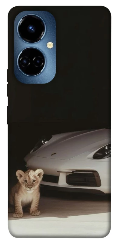 Чехол на TECNO Camon 19 Porsche white фото 1 из 1