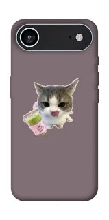 Чехол на Apple iPhone 17 Air (6.5") cat matcha фото 1 из 1