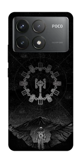 Чохол на Xiaomi Poco F6 Pro Космічна абстракція фото 1 з 1