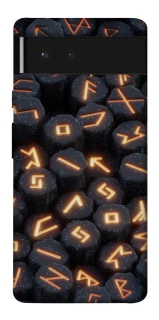 Чехол на Google Pixel 6 Огненые руны фото 1 из 1