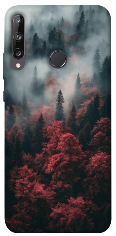 Чехол на Huawei P40 Lite E Red Wood фото 1 из 1