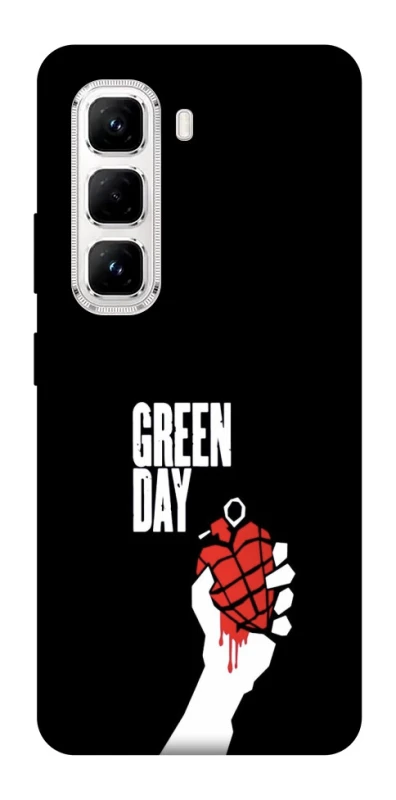 Чехол на Infinix Hot 50 Pro Green Day logo фото 1 Чехол на Infinix Hot 50 Pro Green Day logo фото 1 из 1
