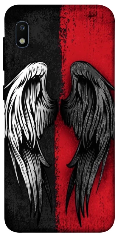 Чехол на Samsung Galaxy A10 (A105F) Angel and Devil фото 1 из 1