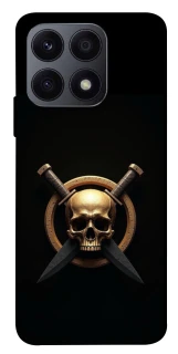 Чехол на Huawei Honor X8a Golden Skull фото 1 из 1