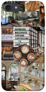 Чехол на Apple iPhone 7 / 8 (4.7") Coffee collage ver.5 фото 1 из 1