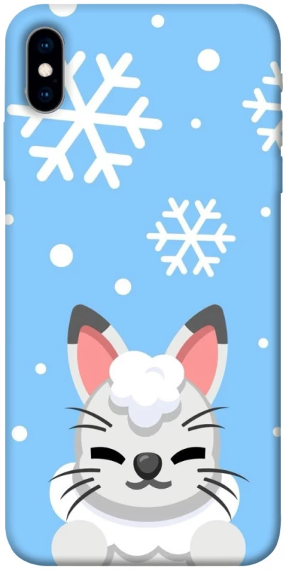 Чохол на Apple iPhone X (5.8") Adopt Me Snow Kitty Smile фото 1 з 1