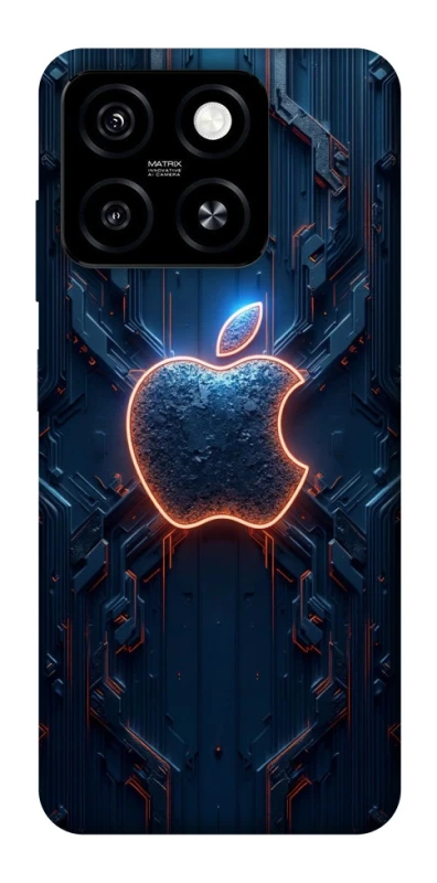 Чохол на ZTE Blade A55 4G Apple logo ver.1 фото 1 з 1