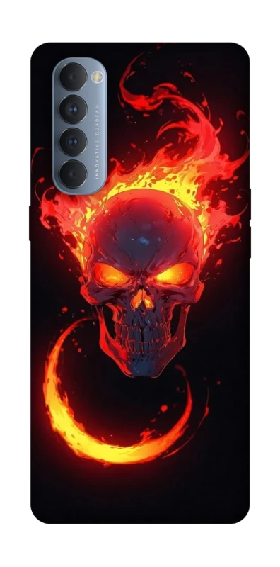 Чохол на Oppo Reno 4 Pro Blood Skull фото 1 з 1