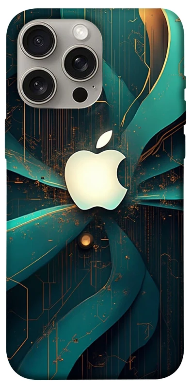 Чохол на Apple iPhone 15 Pro Max (6.7") Apple logo ver.4 фото 1 з 1