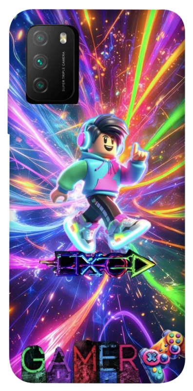 Чехол на Xiaomi Poco M3 Roblox collage ver.2 фото 1 из 1