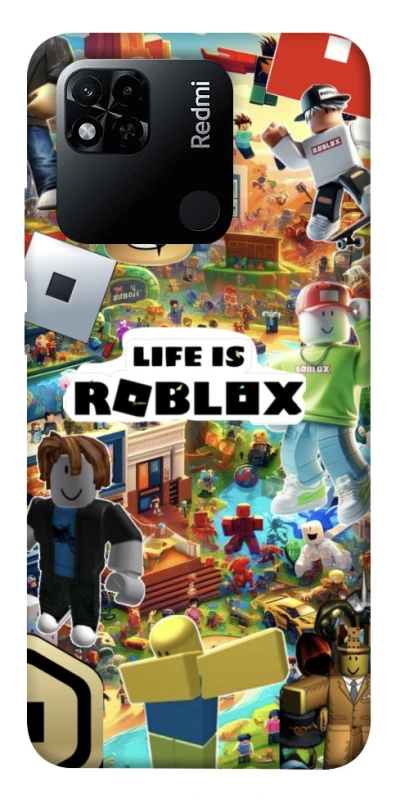 Чехол на Xiaomi Redmi 10A Life is Roblox фото 1 из 1