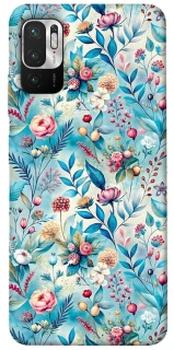 Чехол на Xiaomi Poco M3 Pro 4G / 5G Floral design ver.5 фото 1 из 1
