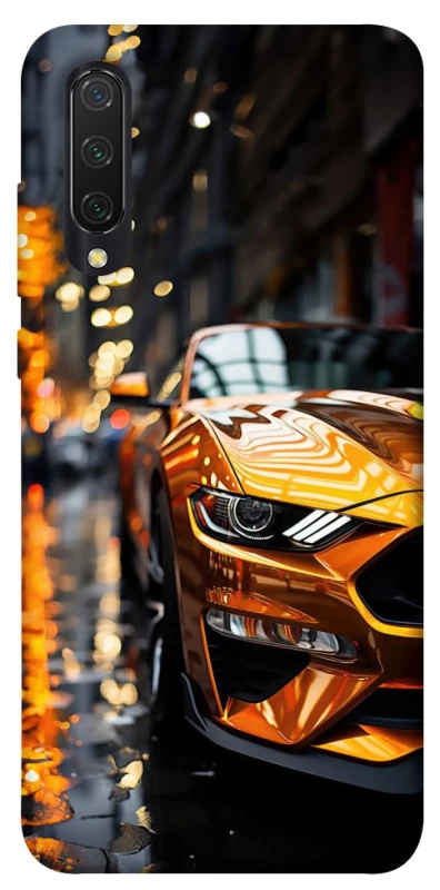 Чохол на Xiaomi Mi CC9 / Mi 9 Lite Golden sports car фото 1 з 1