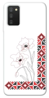 Чехол на Samsung Galaxy A03s Вышиванка на смартфон фото 1 из 1