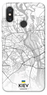 Чохол на Xiaomi Mi 8 Kiev white map фото 1 з 1