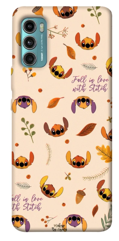 Чохол на Motorola Moto G60 Fall in love with Stitch фото 1 з 1