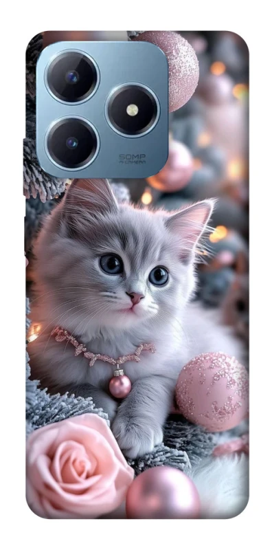 Чехол на Realme C63 Christmas Kitty фото 1 из 1