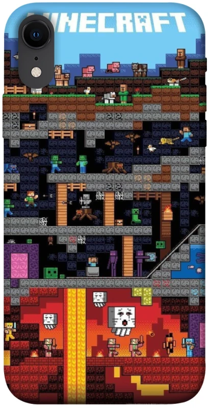 Чохол на Apple iPhone XR (6.1") Minecraft фото 1 з 1