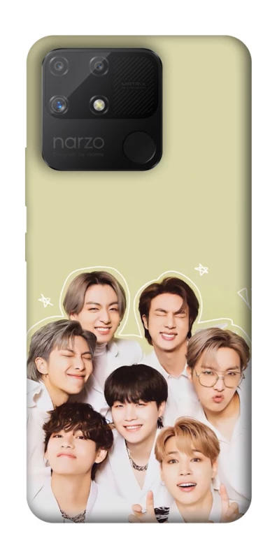 Чохол на Realme Narzo 50A BTS v2 фото 1 з 1