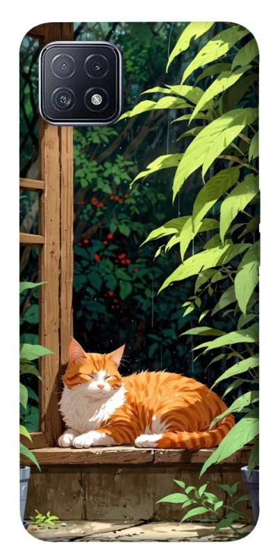 Чехол на Oppo A73 red cat фото 1 из 1