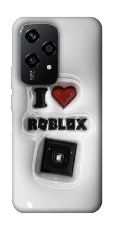 Чохол на Honor 200 Lite I love Roblox фото 1 з 1