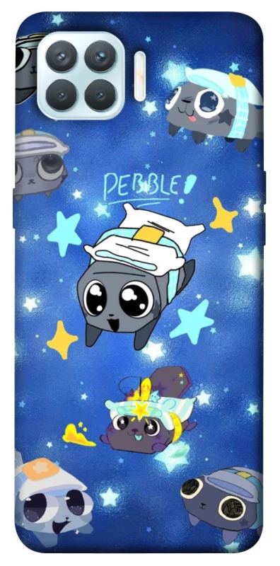 Чохол на Oppo F17 Pro Pebble kitten stars фото 1 з 1